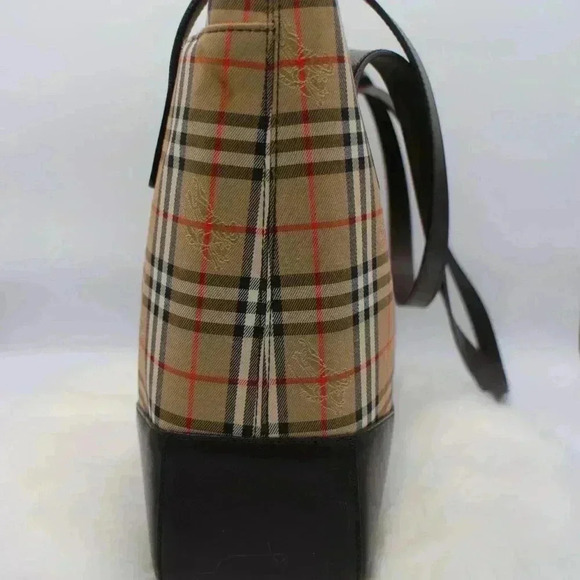 Burberry Tote Brown Nova Check Shoulder - Picture 9 of 16